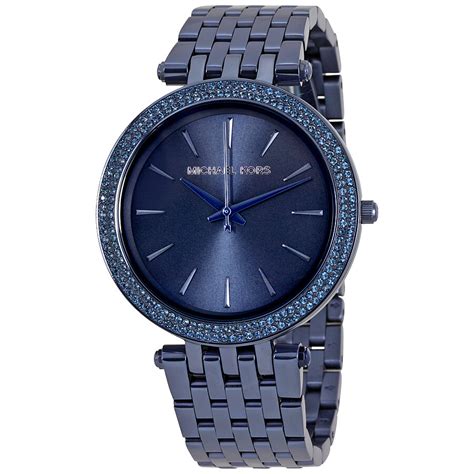 michael kors blue darci watch